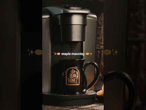 brewing maple waffle every morning until further notice