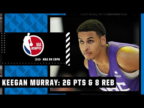 Keegan Murray SHOWS UP BIG in first Summer League game  26 PTS & 8 REB video clip
