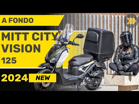 A fondo Mitt City Vision 125 ? Como ir en GLOBO ? Opiniones y review en español