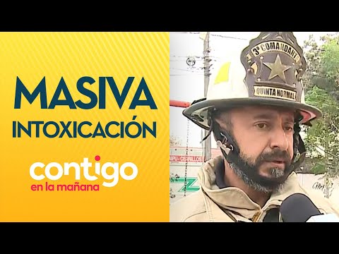 MASIVA intoxicación por gas en colegio de Cerro Navia - Contigo en la Mañana