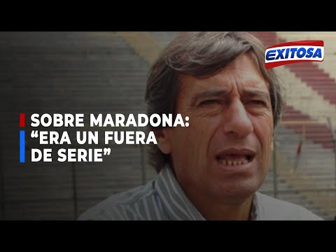 ??Germán Leguía sobre Diego Armando Maradona: Era un fuera de serie