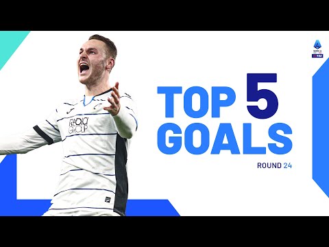 Koopmeiner’s magnificent set piece | Top 5 Goals by crypto.com | Round 24 | Serie A 2023/24