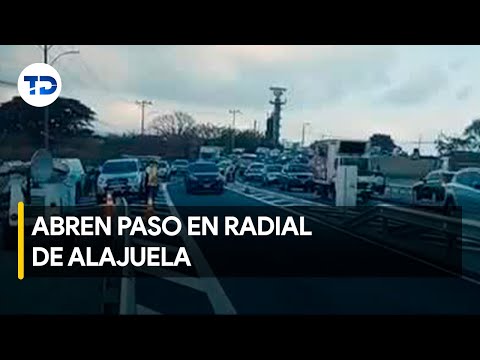 MOPT abre Radial de Alajuela completamente habilitado