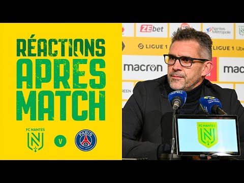 FC Nantes - Paris SG :  la réaction de Jocelyn Gourvennec