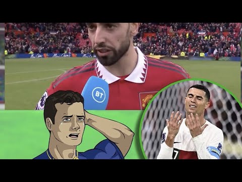 Bruno Fernandes revela toda la verdad sobre CR7 en el Man U