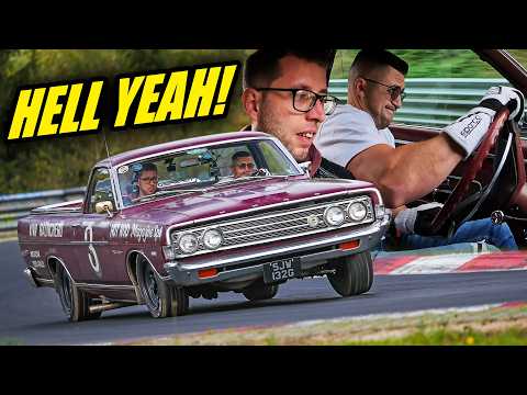 1969 Ford Ranchero DOMINATING the Nürburgring!