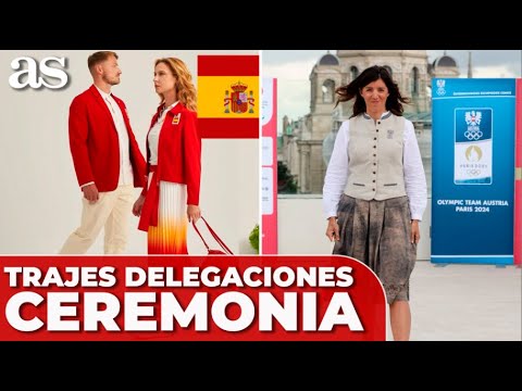 Todos LOS TRAJES de las DELEGACIONES para la CEREMONIA de los JJOO | París 2024