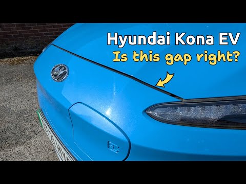 Calling other Hyundai Kona owners. Is this gap right?