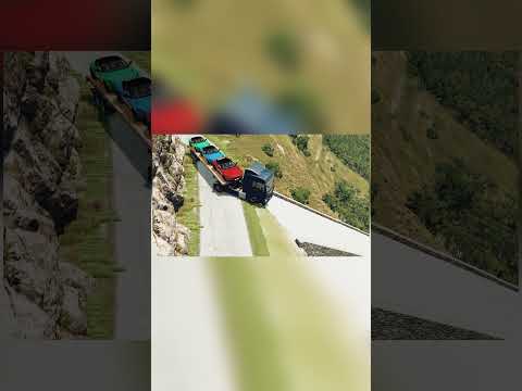 Aston Martin crashes BeamNG.drive