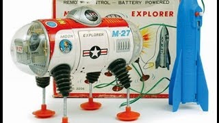 Yonezawa M-27 Moon Explorer Spaceship - YouTube