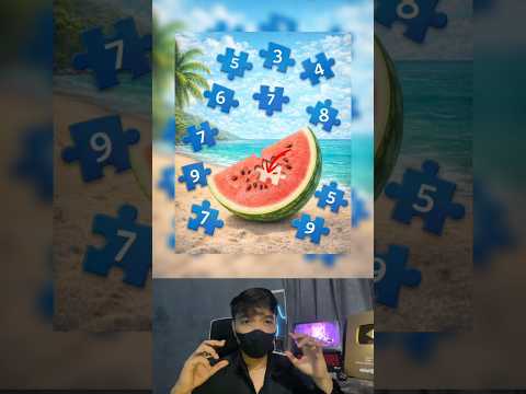 BANYAK ORANG GAGAL DAN NYERAH GAK BISA NGISI KOSONG DI BUAH SEMANGKA😱