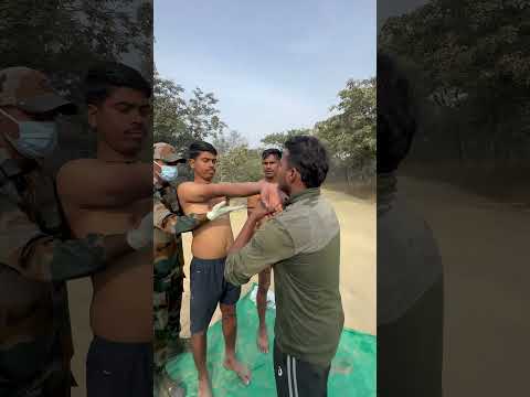 Indian Army Elbow Medical Test #shortsviral #trendingvideo #indianarmy