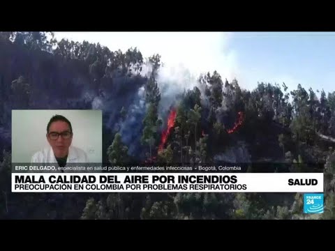 ¿Cuáles son las afectaciones en la salud por los incendios forestales en Colombia? • FRANCE 24
