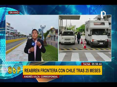 Reapertura de frontera Perú - Chile: esperan que intercambio comercial y turismo sea más fluido