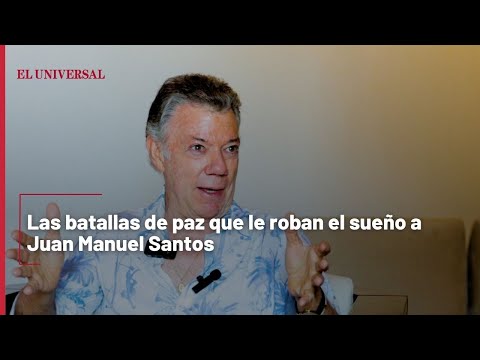 Las batallas de paz que le roban el sueño a Juan Manuel Santos