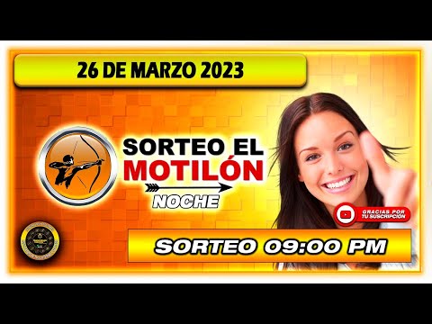 Resultado de EL MOTILON NOCHE del DOMINGO 26 DE MARZO del 2023
