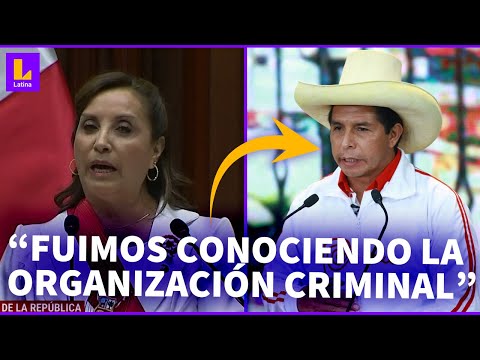 Mensaje a la Nación: Dina Boluarte critica corrupción de Pedro Castillo