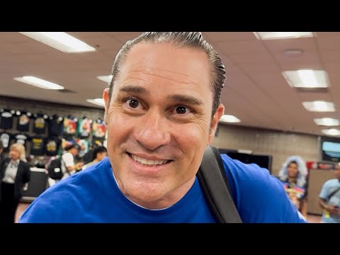 Barrios Coach Santos WARNS Pacquiao “GONNA SHOVE THE JAB DOWN YOUR *SS” night before EXPLOSIVE WAR