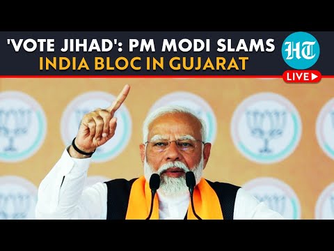 LIVE | PM Narendra Modi Targets INDIA Bloc In Gujarat Over 'Vote Jihad' | Lok Sabha Election 2024