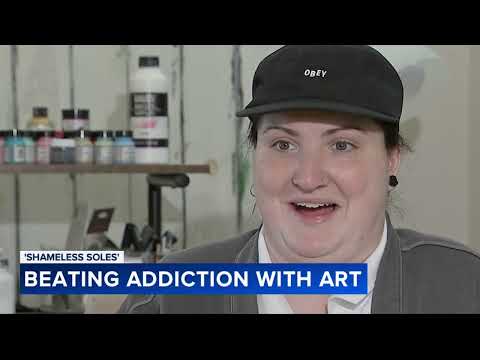 Bucks County woman uses art to overcome opioid addiction