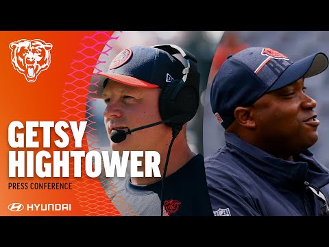 Getsy, Hightower preview Week 5 against Commanders | Chicago Bears video clip