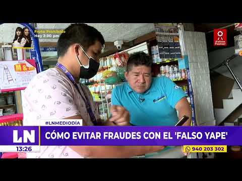 #EsNoticiaAhora | ¿Cómo evitar fraudes con el falso yape?