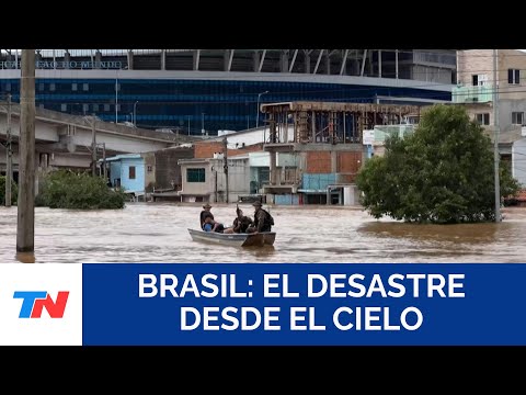 CATÁSTROFE EN BRASIL: Las muertes suben a 100 y las autoridades piden no volver a la zona de riesgo