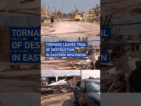 Tornado leaves trail of destruction in eastern Wisconsin#worldnow