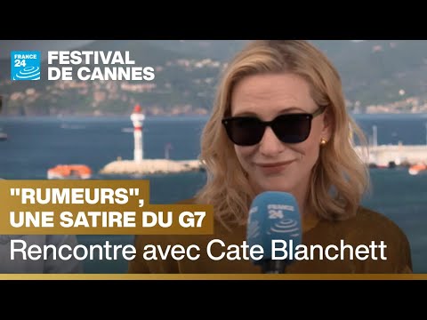 Rencontre avec Cate Blanchett au Festival de Cannes • FRANCE 24