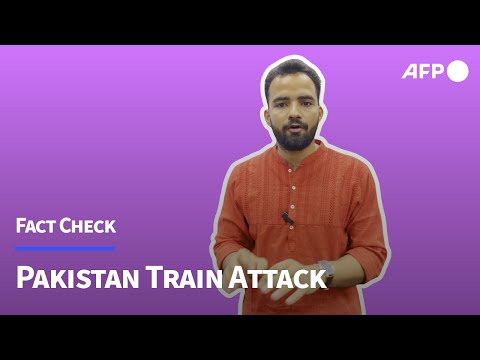 Pakistan train hijack: posts misrepresent old footage