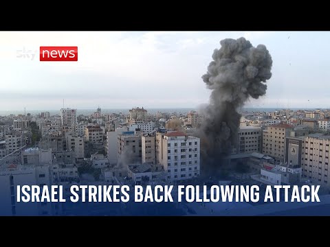 Hamas attack prompts intense Israeli military retaliation