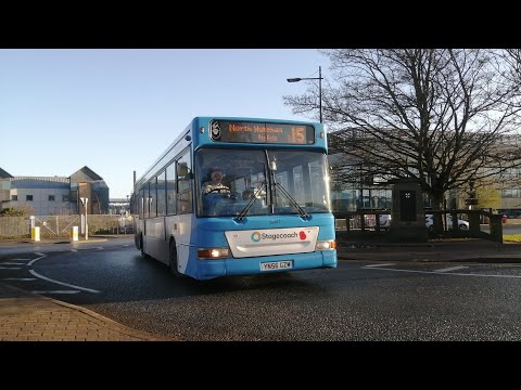 Buses on Broadgate, Lincoln (14/12/2022)