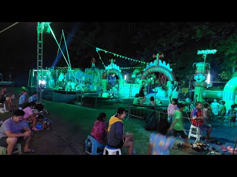 ช่วงเล่นไฟแสงสีเสียงทีมงานมหก