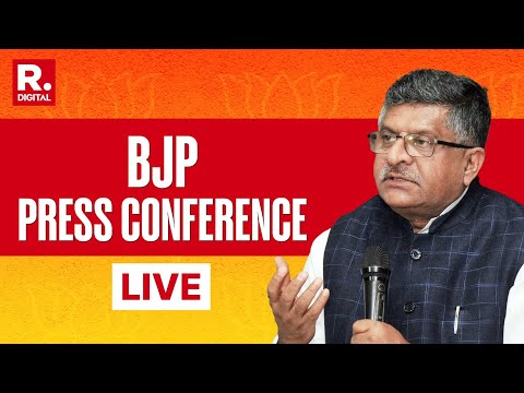LIVE: Ravi Shankar Prasad Addresses Media Over Ambedkar Row, Says Congress Did Nothing For  Him