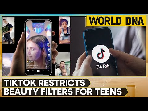 TikTok Restricts Beauty Filters For Teens To Address Mental Health Concerns | World Tech DNA | WION