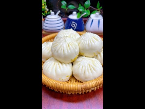 这个包子我家早餐天天吃,不用发面,蓬松柔软不塌陷,全家都爱吃