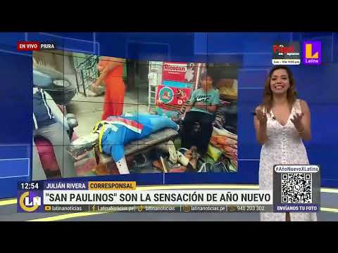 Los San Paulinos de Piura, los muñecos que causan furor para las celebraciones de AÑO NUEVO