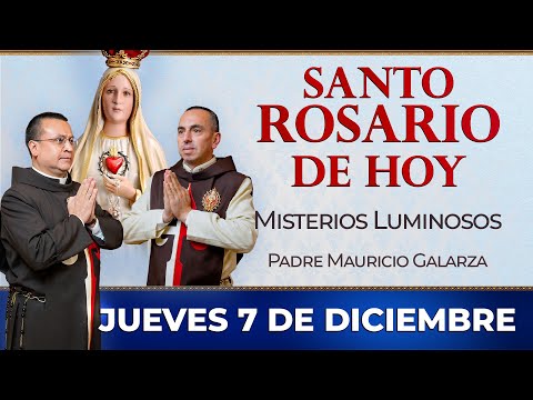 Santo Rosario de Hoy | Jueves 7 de Diciembre - Misterios Luminosos #rosario