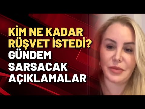 KİM NE KADAR RÜŞVET İSTEDİ? İşte çok konuşulacak o açıklama...