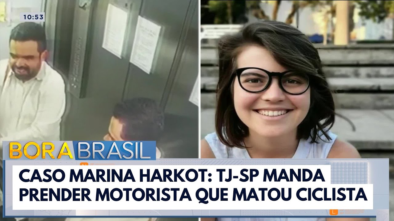Caso Marina Harkot TJ SP manda prender motorista que matou ciclista