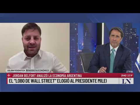 El Lobo de Wall Street elogió al presidente Milei