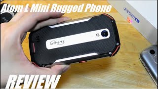 Vido-Test : REVIEW: Unihertz Atom L - Compact, Rugged Android Smartphone (4-Inch Display, Helio P60)
