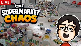 スーパーで全4668個の散らかった商品を片付ける！｜Supermarket Chaos