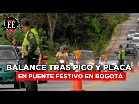 Bogotá aumentó a 40km/h la velocidad de ingreso en primer festivo con pico y placa | El Espectador