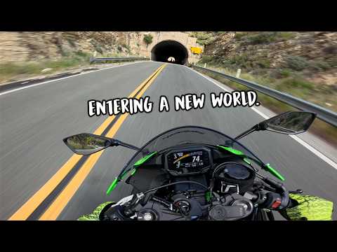 Angeles Crest Highway on a ZX6R! Can a 600 keep up with S1000RRs?
