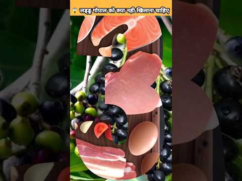 😱 लड्डू गोपाल को क्या नही खिलाना चाहिए #shorts #viral