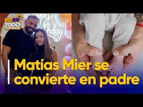 Primeras imágenes del nacimiento del hijo de Matías Mier | Lo sé todo