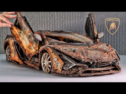 UNBELIEVABLE HYPERCAR Transformation! Restoration Abandoned Lamborghini Sian