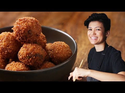 Watch As Jen Makes Japanese Miso and Mushroom Arancini For Pride Month