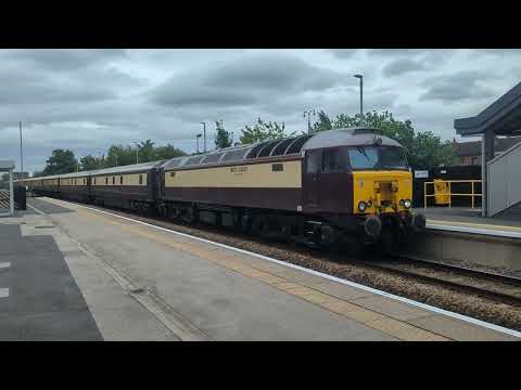 57315 and 57313 passing Castleford (25/08/24)